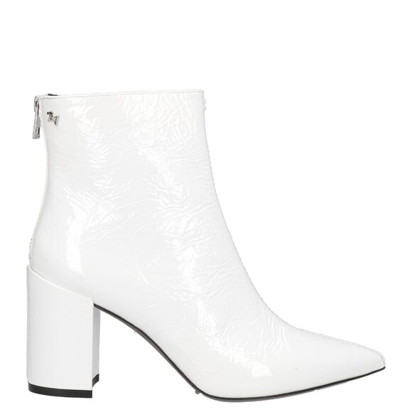 Zadig & Voltaire $670.00 Glimmer Vernis White Disco Boots Italian 37 US 7 - Picture 1 of 10